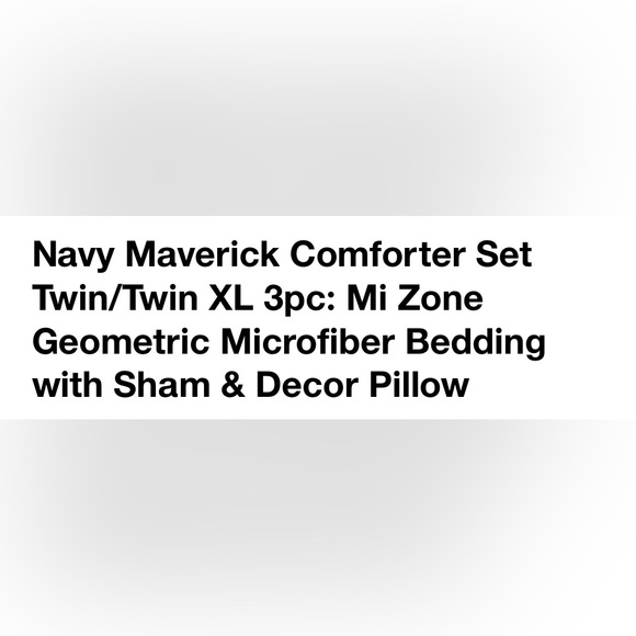 NWT Mi Zone Twin/TXL Coverlet Bedding Set - Picture 3 of 14